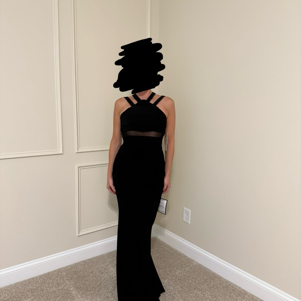 Emerald Sundae Black Formal Dress